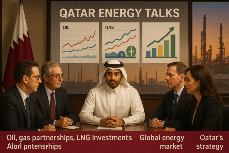 Qatar Engages Global Energy Firms for Strategic Partnerships